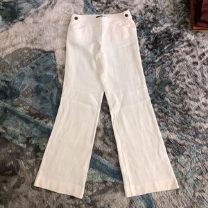 Cream J.Crew Baird McNutt Pants